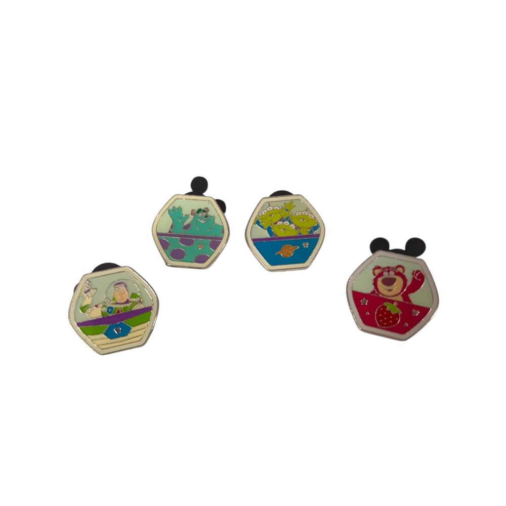 Disney World Trading Pins Variety Characters Disney Fans Set Lot 4 Toy Story
